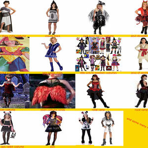 many costumes for the young ones girls to choose